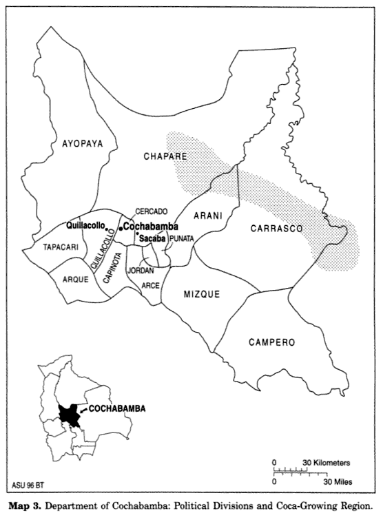 Yungas Map